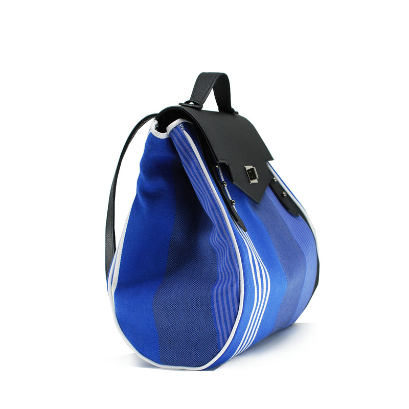 Sac "Promenade" - Cuir et toile
